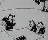 felix, cat, april, maze, picnic, kittens, cartoon